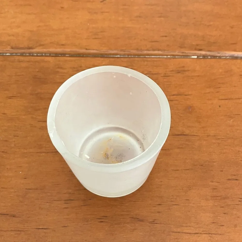 Frosted Votive Candle
